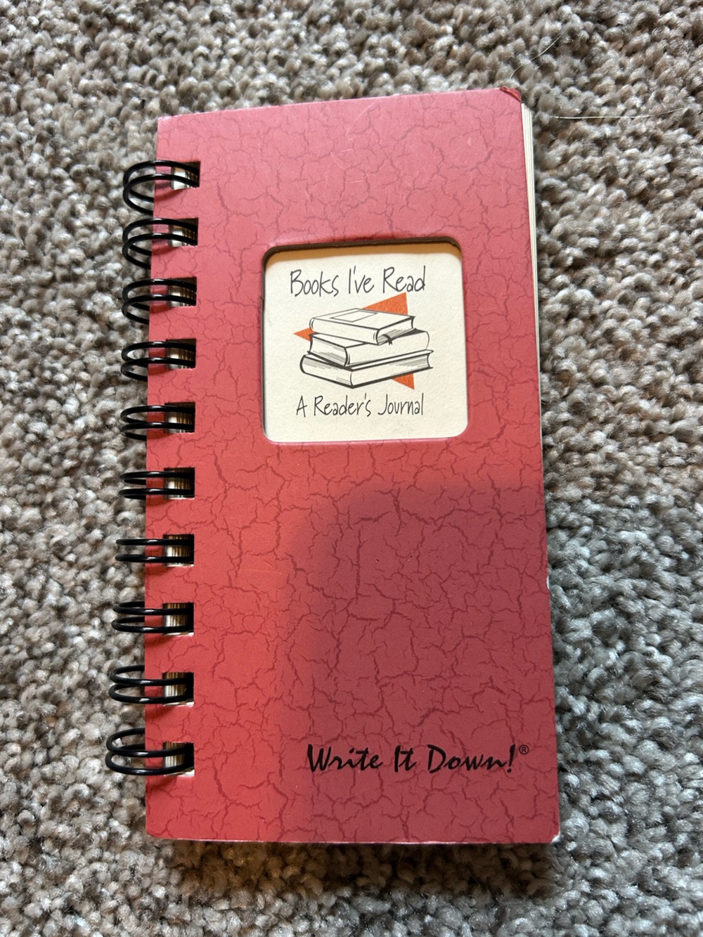 Readers “books Ive red” Journal Notebook